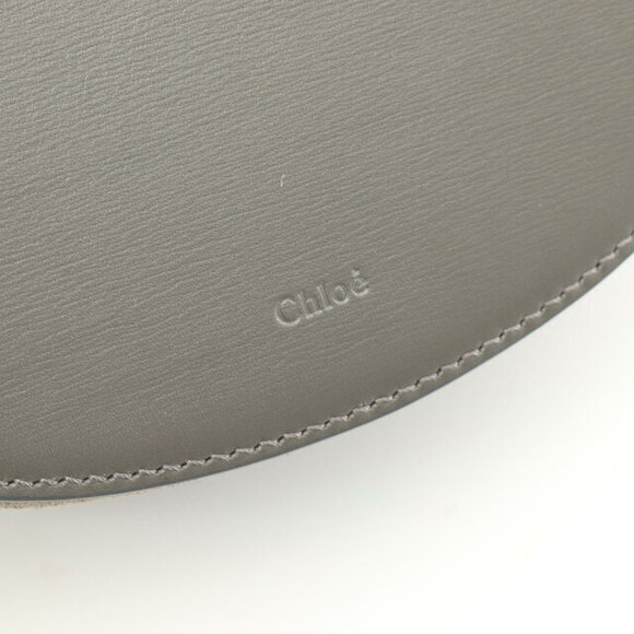 Chloe Arlene Hobo Bag Handbag Leather Gray - Picture 4 of 4